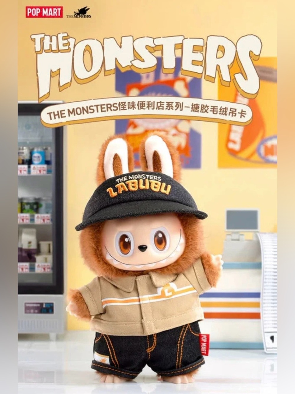 Limited Edition POP MART The Monsters Wacky Mart Manager Labubu